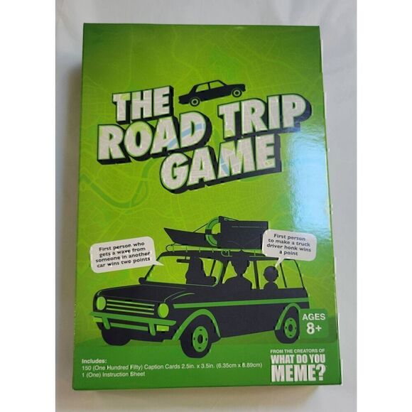 NEW | WHAT DO YOU MEME THE ROAD TRIP GAME | AGES: 8+ 2+ PLAYERS - Picture 1 of 3